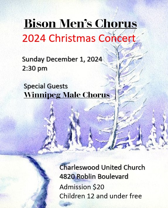 Christmas concert poster